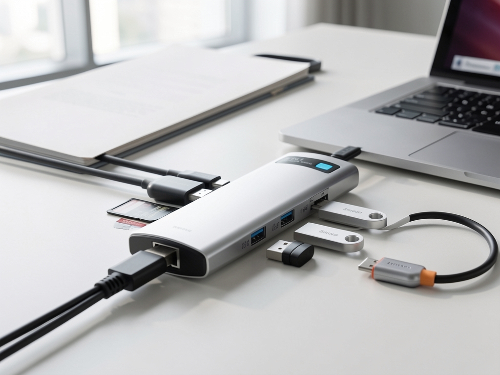 Baseus's 8-in-1 USB-C Hub Turns One Laptop Port Into Eight