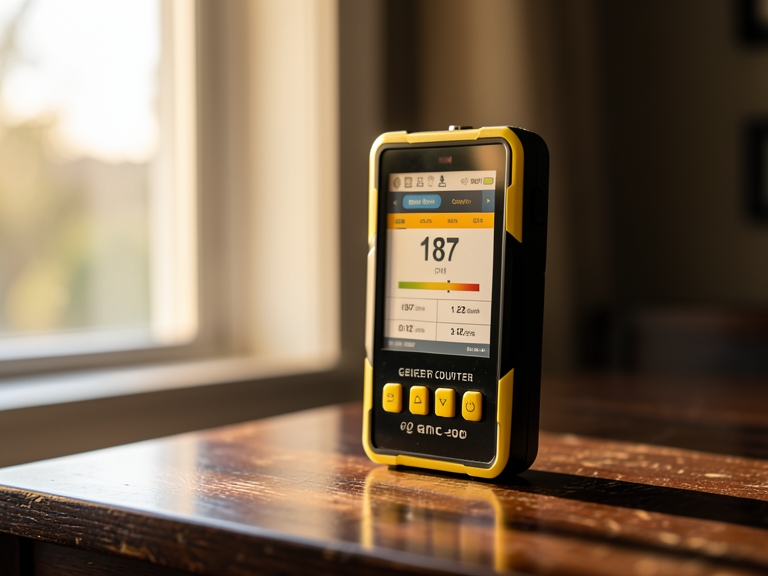 GQ-800 Geiger Counter Detects Radiation Anywhere, Instantly