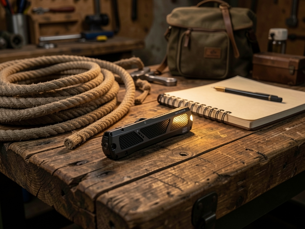 The Nitecore EDC17 Packs a Flashlight, UV Light, and Laser Into One Slim Body