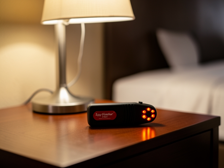 SpyFinder PRO Spots Hidden Cameras in Any Hotel Room or Airbnb